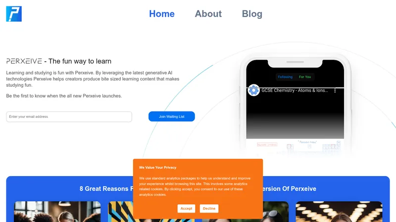 perxeive website