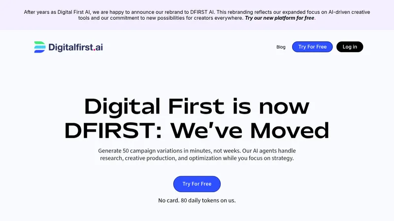 dfirst ai website