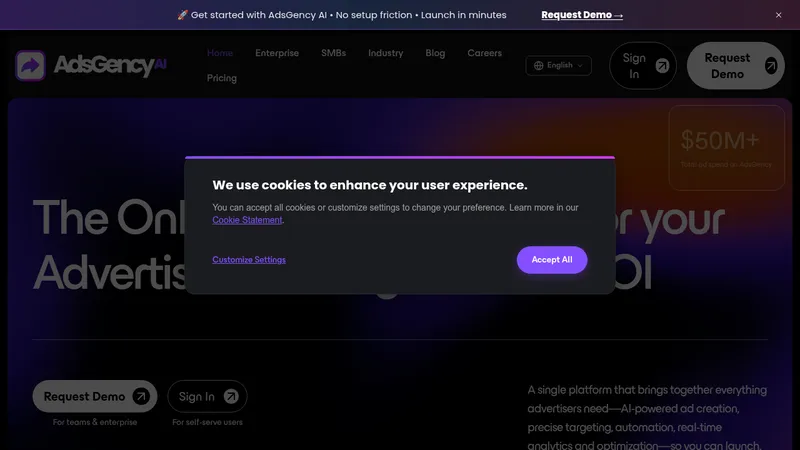 adsgency ai website