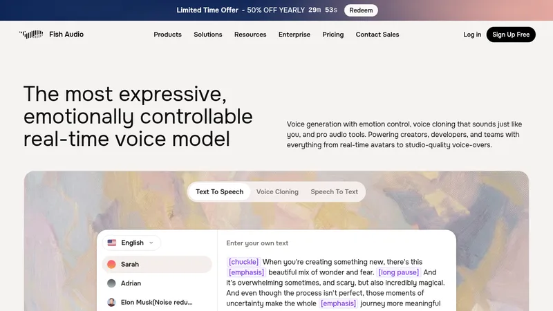 fish audio website