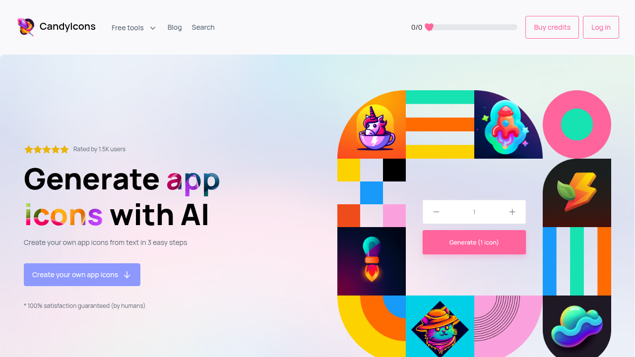 candyicons website