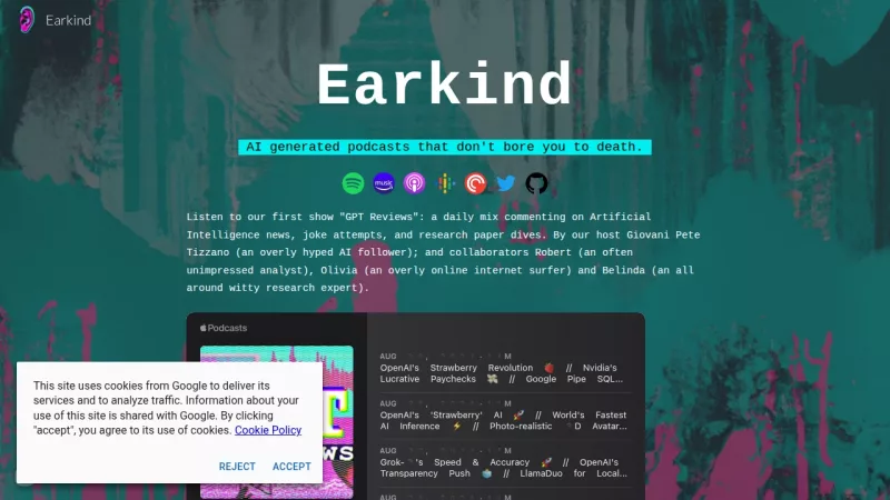 Earkind screenshot