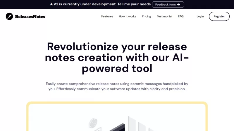 ReleasesNotes screenshot