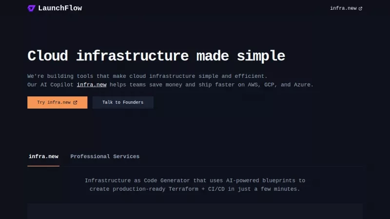 infra.new screenshot
