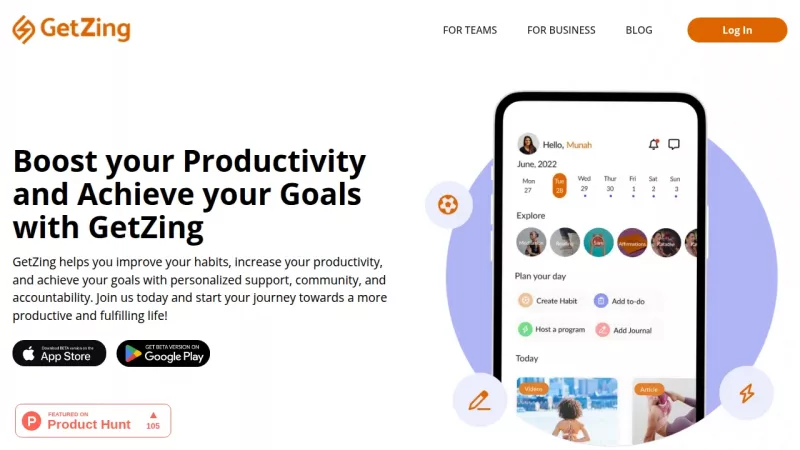 GetZing screenshot