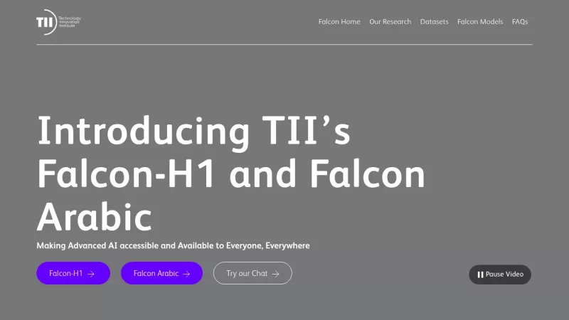 Falcon LLM screenshot