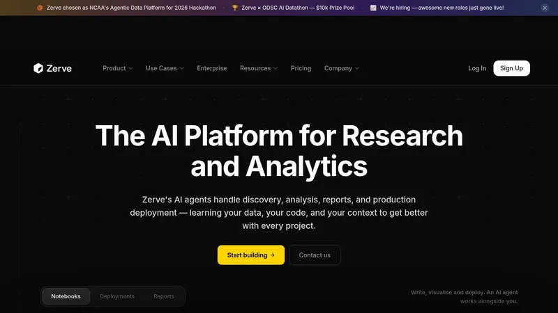 zerve website