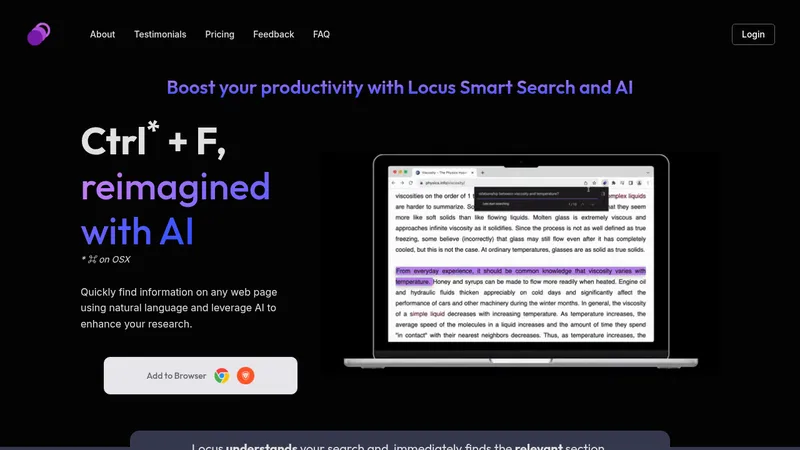 locus website