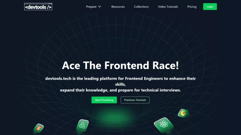 Devtools Tech screenshot