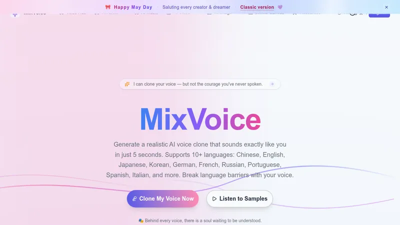 mixvoice website