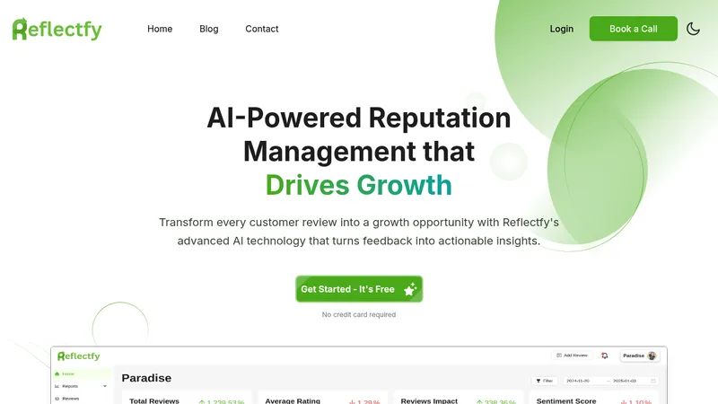 reflectfy website
