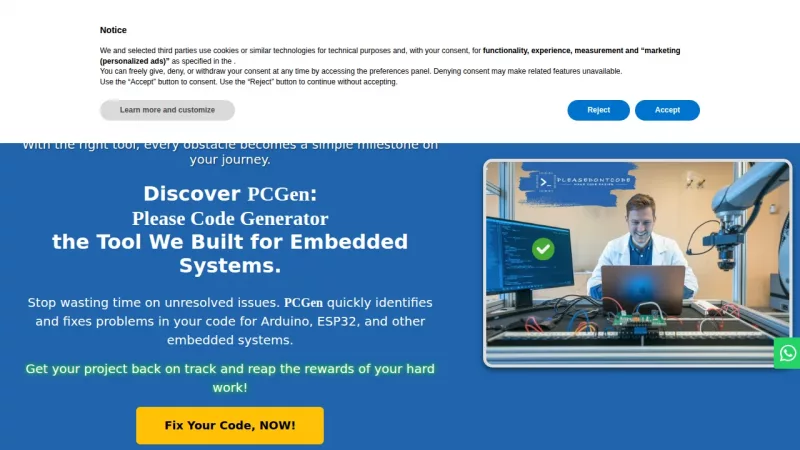 Please Don't Code screenshot