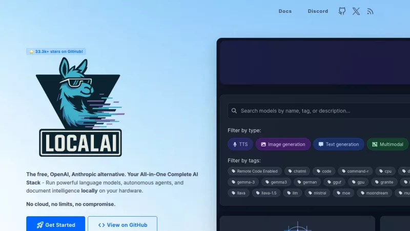 LocalAI screenshot