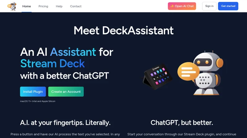 deckassistant website