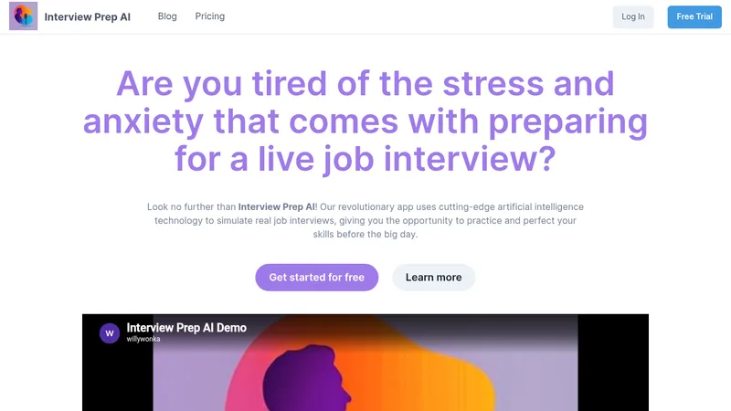 interview prep ai website