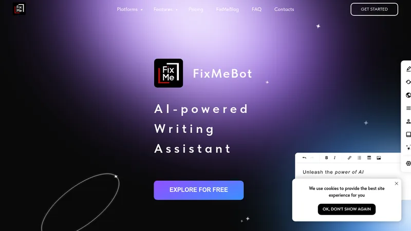 fixmebot website