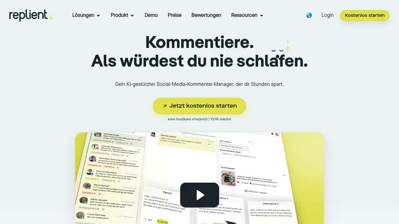 replient.ai website