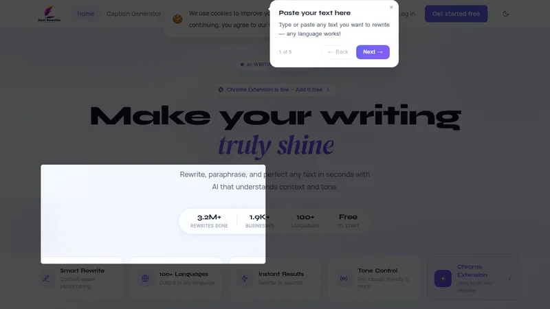 just rewrite website