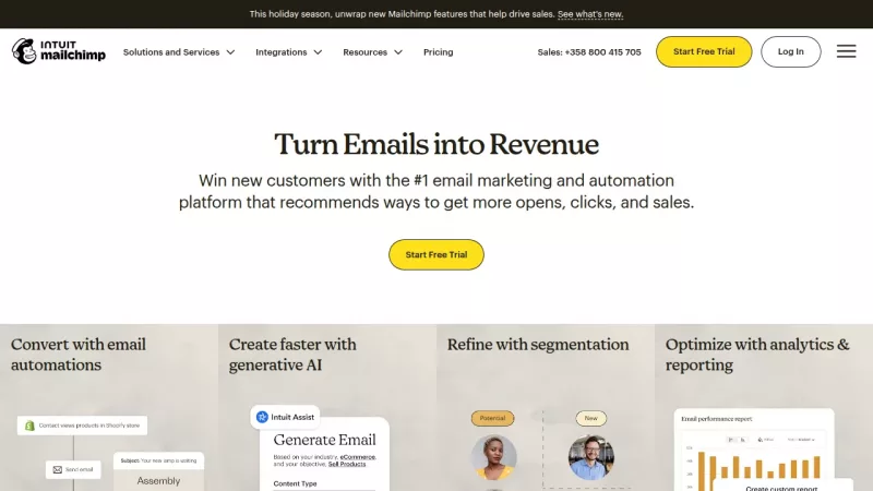 Mailchimp screenshot