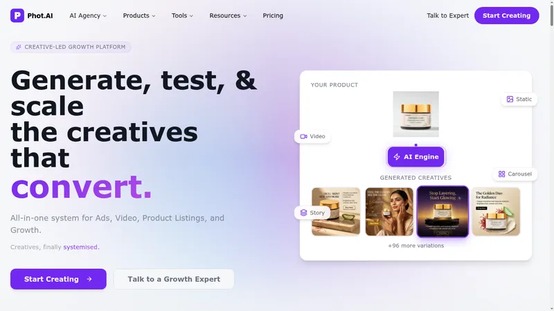 phot.ai website