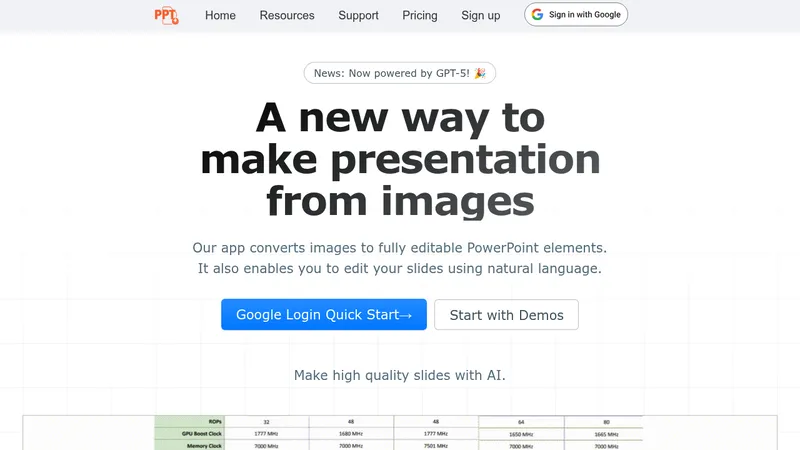edit in ppt website