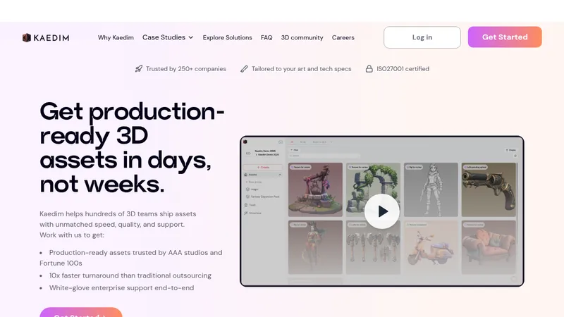 kaedim website