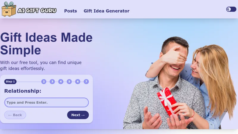 ai gift guru website