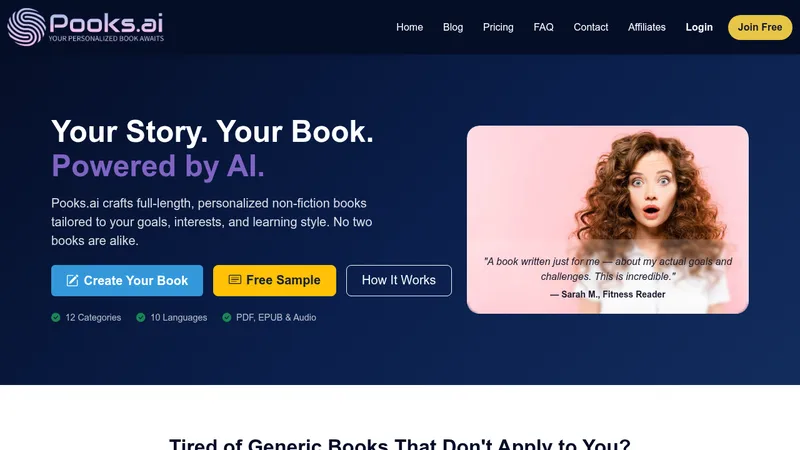 pooks.ai website