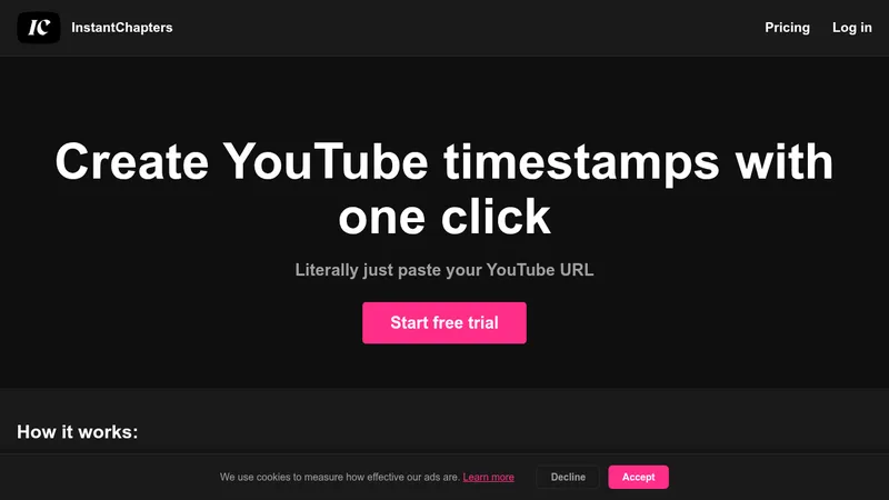 instantchapters website