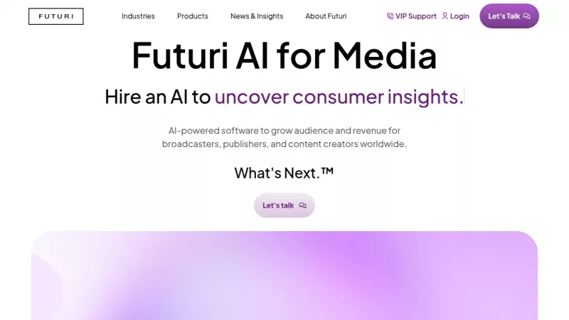 Futuri AI for Media screenshot