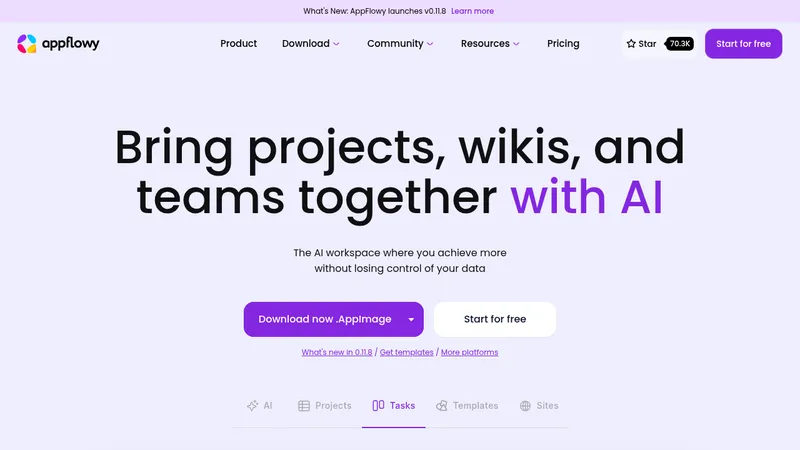 appflowy website