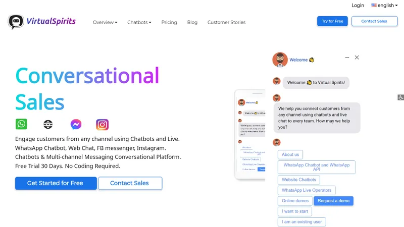 virtualspirits website