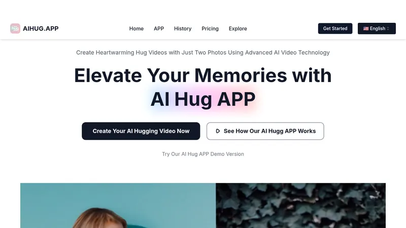aihug.app website