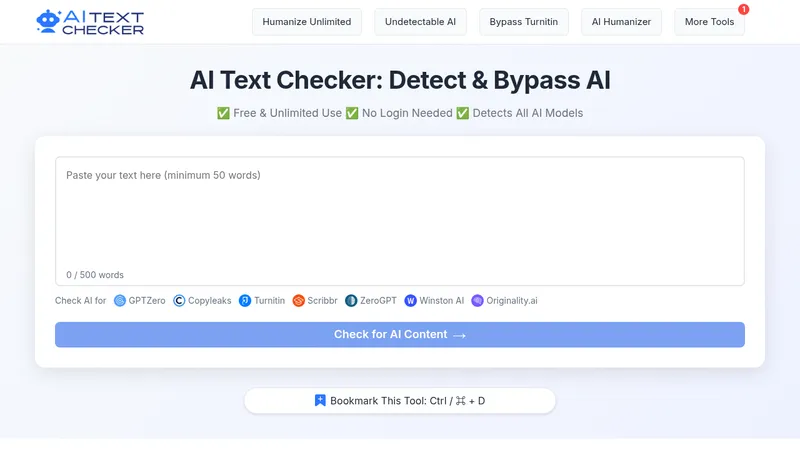 ai text checker website