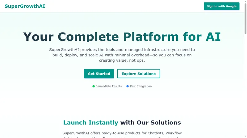 supergrowthai website