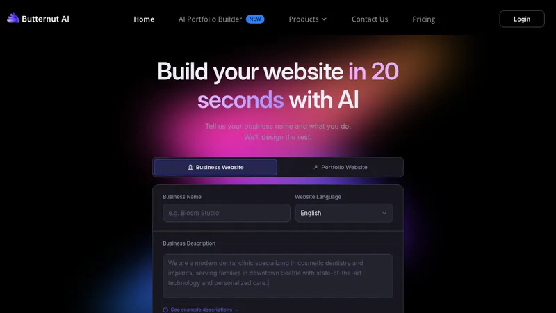 butternut ai website