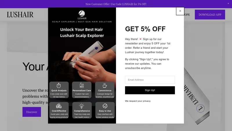 lushair website