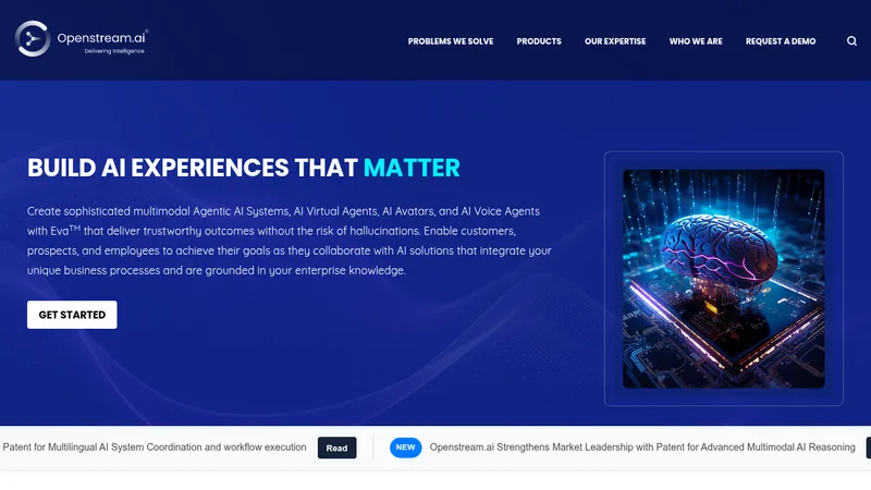 openstream.ai website