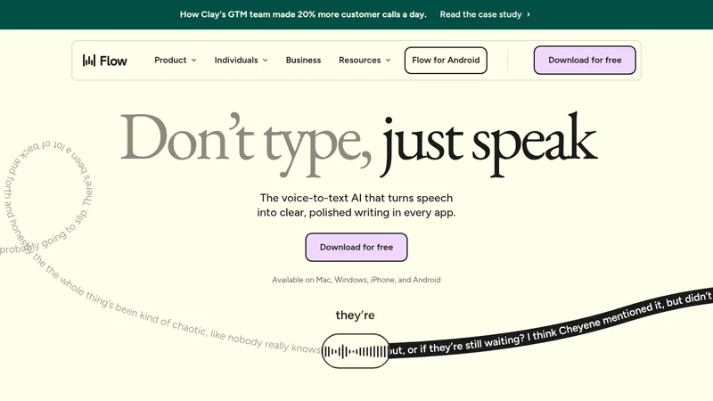wispr flow website