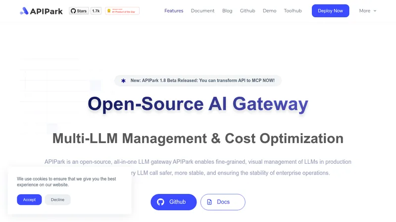 apipark website