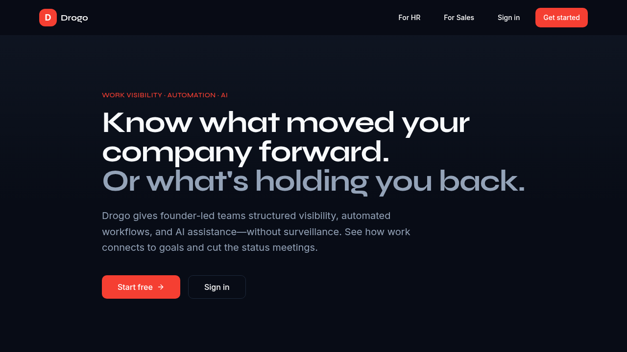 drogo website