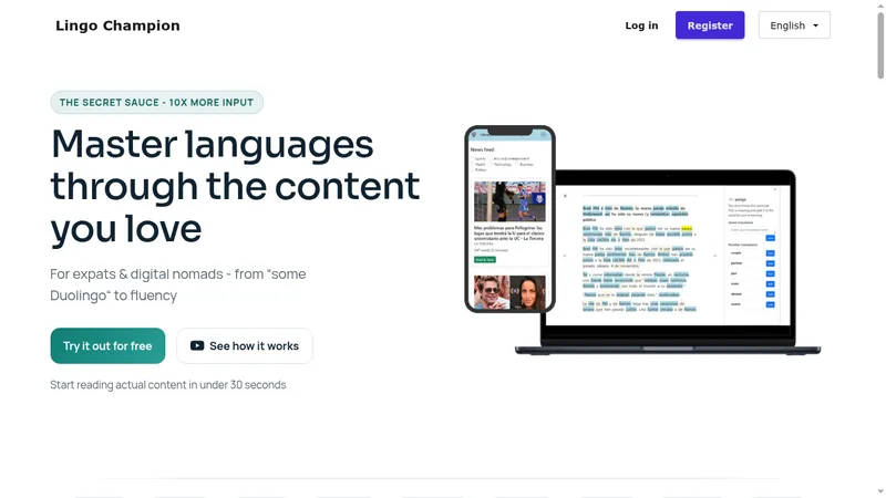 lingo champion website