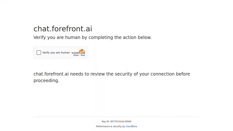 Forefront screenshot