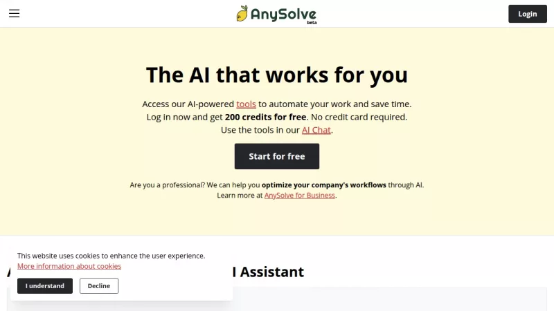 AnySolve AI screenshot