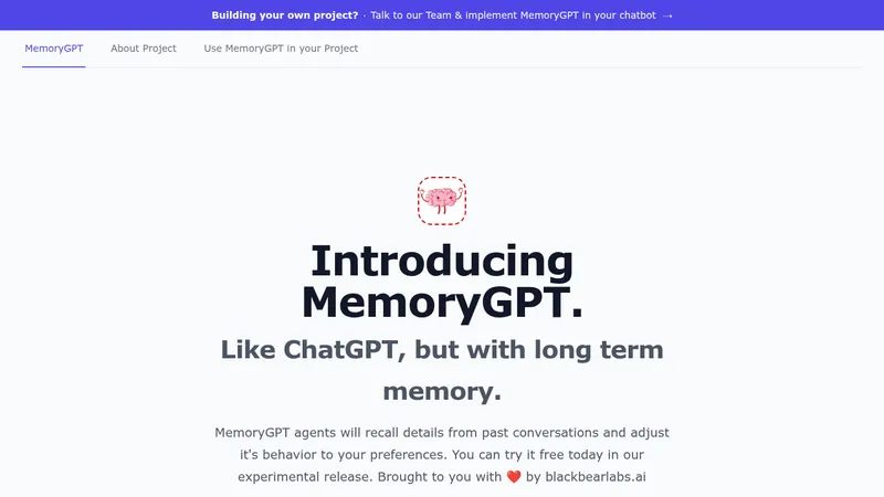 memorygpt website
