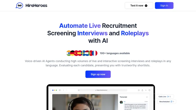 hireheroes website