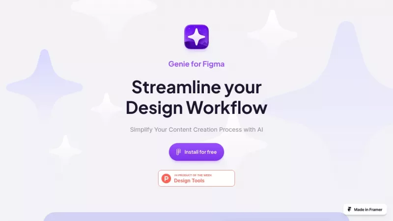 Genie for Figma screenshot