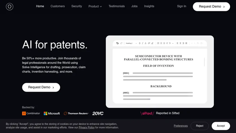 solve intelligence website