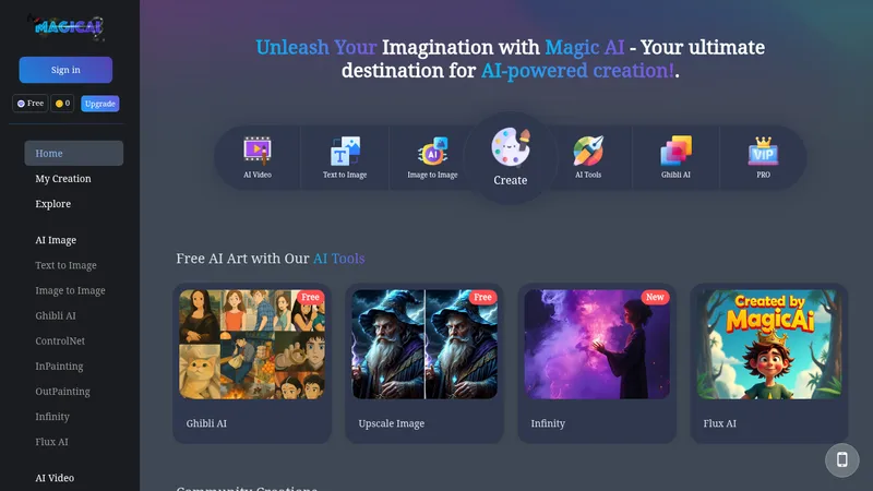 immagic ai website