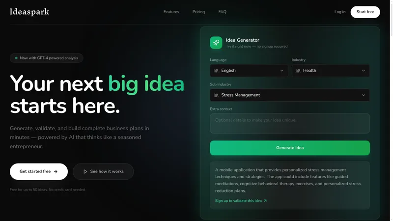 ideaspark website
